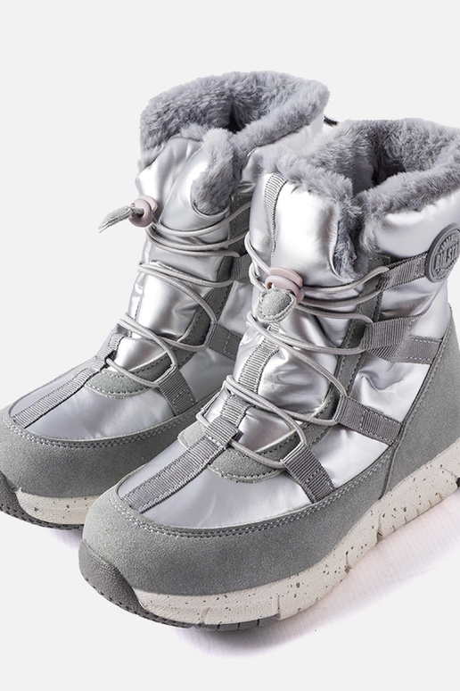 Bottes d'hiver pour enfants grises, «...