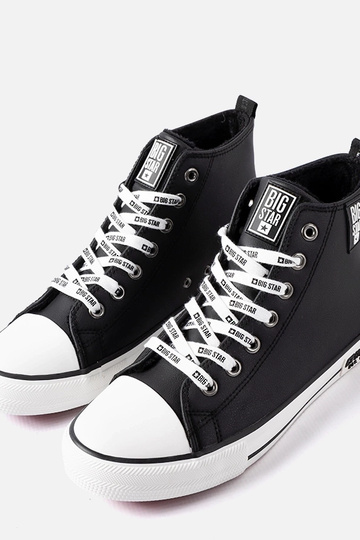 Baskets montantes noires... 2