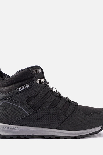 Bottes noires isolées Big...