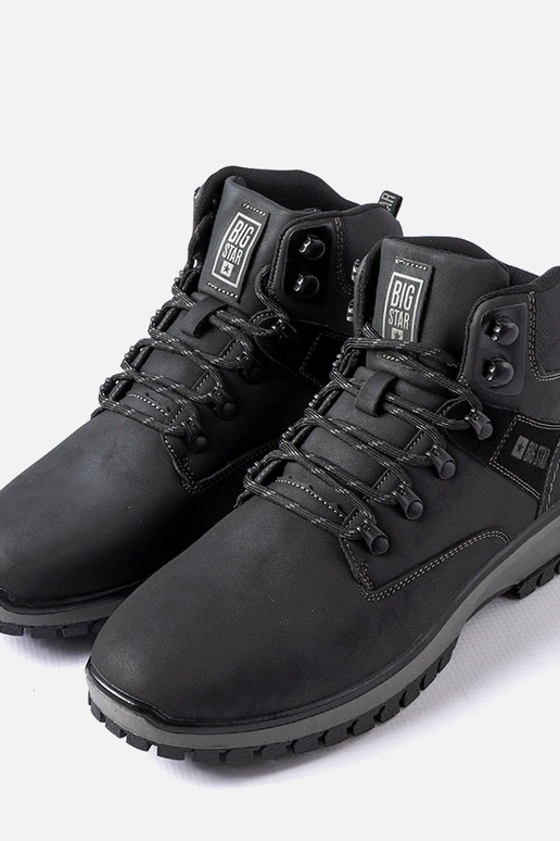 Bottes noires Big Star pour hommes... Bottes noires Big Star pour hommes...