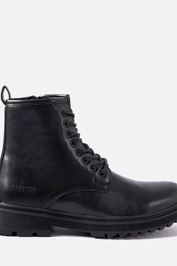 Bottes noires isolées Big...