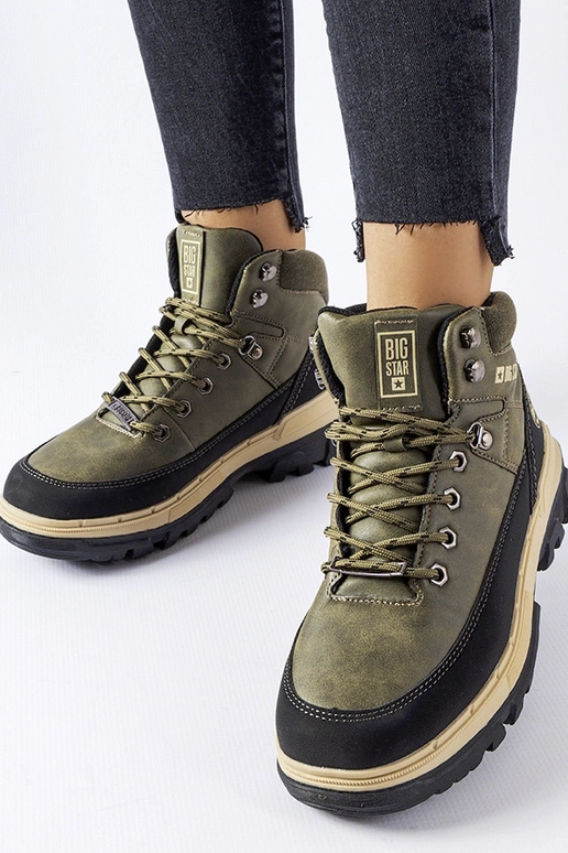 Grüne Jugendschuhe Big Star KK274220 Grüne Jugendschuhe Big Star KK274220