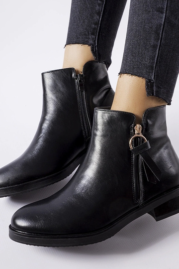 Bottines Corciano classiques isolées noires 2