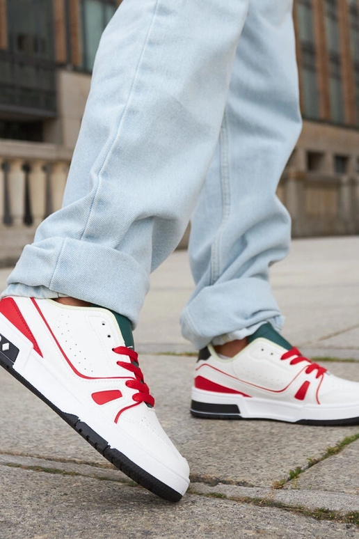 Chaussures Archie rouges et blanches...