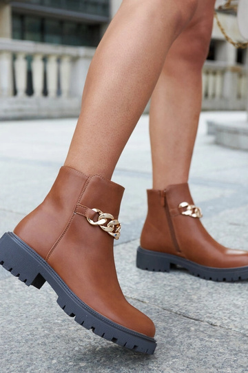 Bottines marron Bonsaint...