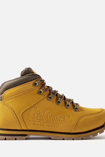 Lee Cooper gule lædersko LCJ-21-01-0706M