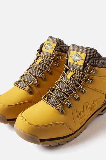 Lee Cooper gule lædersko LCJ-21-01-0706M 2