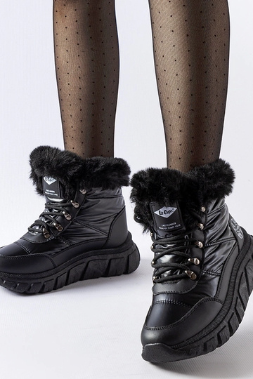 Schwarze Winterstiefel,...