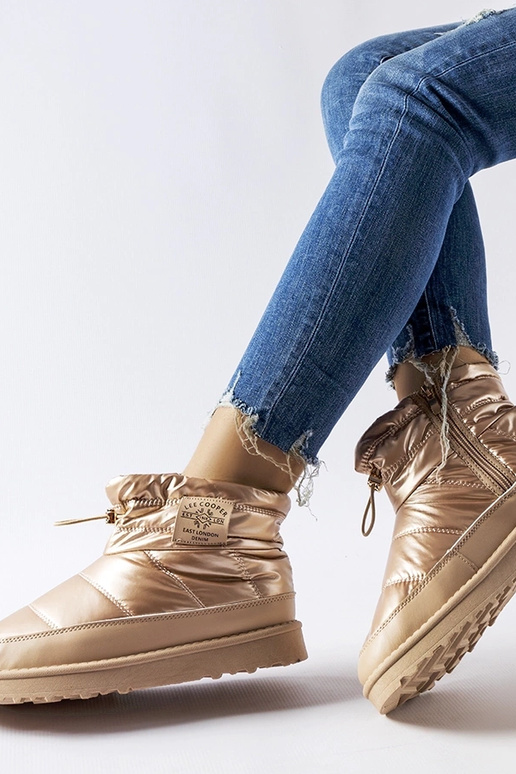 Lee Cooper Goldene Schneestiefel...