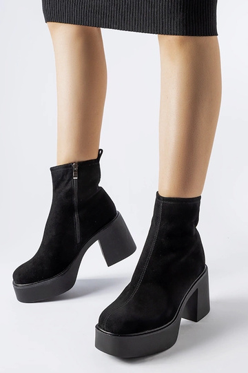 Bottines noires robustes en... 2