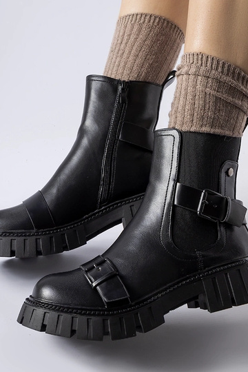 Schwarze Stiefeletten mit... 2