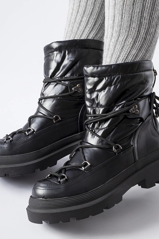 Eagleville – Schwarze Schneestiefel...