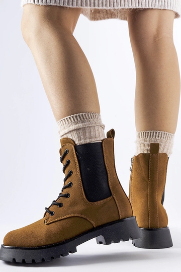 Braune Stiefeletten mit... 2