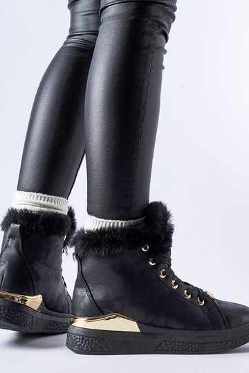 Sorte isolerede high-top...