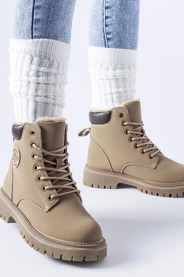 Bottes isolées marron Medole