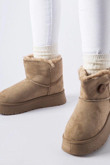 Bottes d'hiver brunes...