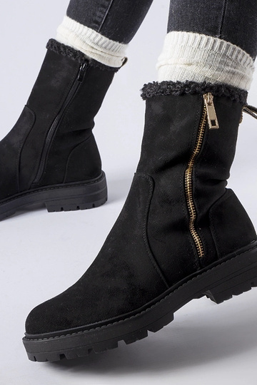 Bottines isolées noires...