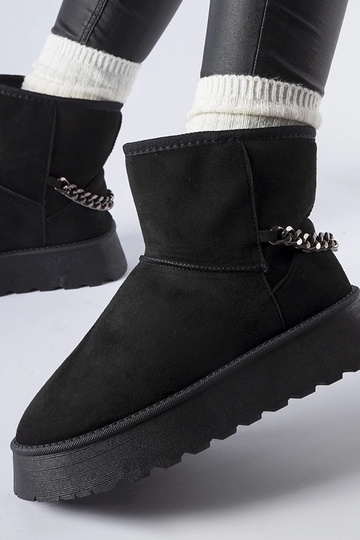 Bottes de neige noires avec... 2