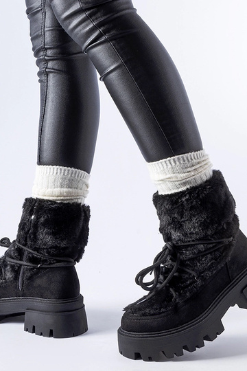 Bottines noires avec... 2