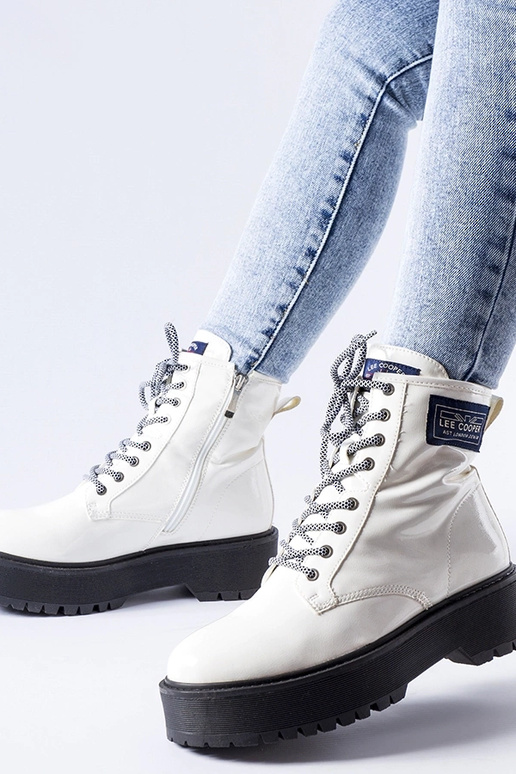 Lee Cooper LCJ-21-47-0666LB weiße Tasche