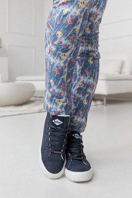 Dunkelblaue Sneakers Lee Cooper...