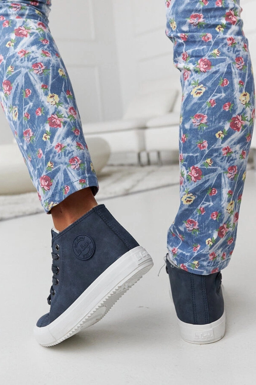 Baskets bleu marine Lee Cooper... Baskets bleu marine Lee Cooper...