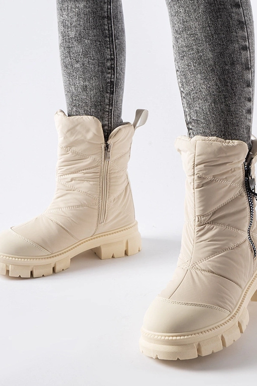 Bottes de neige matelassées isolées...