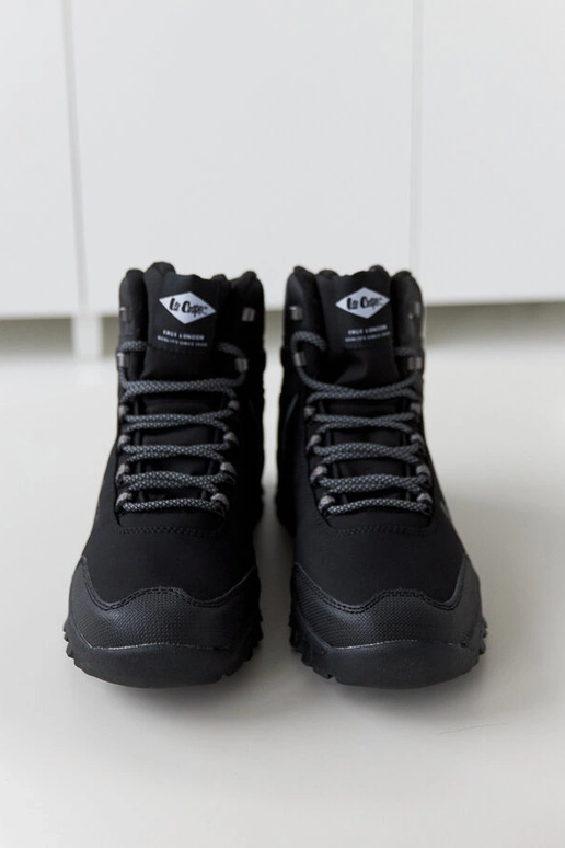 Zwarte gevoerde heren wandelschoenen... Zwarte gevoerde heren wandelschoenen...