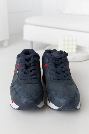 Marineblaue Lee Cooper-Sneaker LCJ-21-29-0642M 2