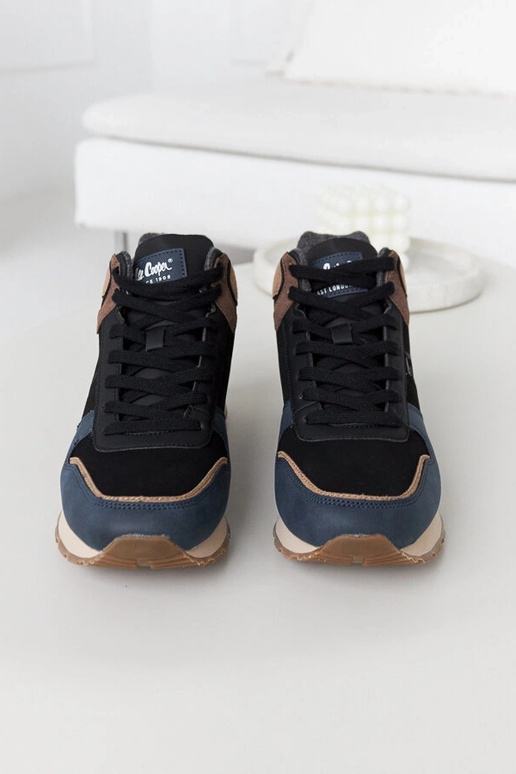Blauw-bruin sneakers LCJ-23-31-3065M Blauw-bruin sneakers LCJ-23-31-3065M