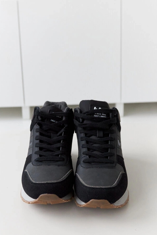 Schwarze Sneakers Lee Cooper...