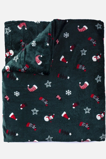 Couverture verte avec...