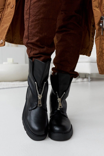 Bottines zippées isolées... 2