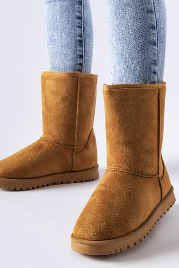 Bottes d’hiver brunes...