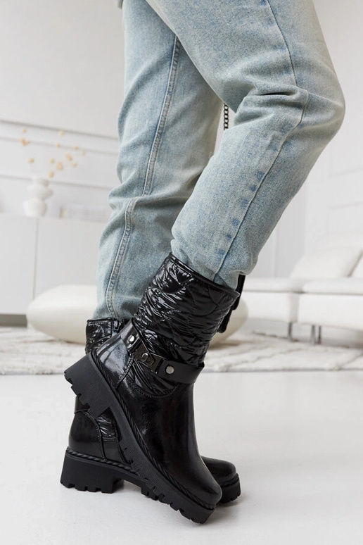 Lido chaussures noires laquées avec...