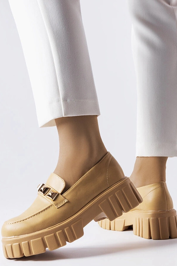 Beige Loafer mit... 2