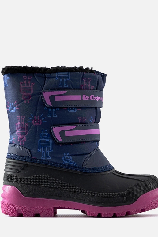 Lee Cooper Marineblaue Schneestiefel... Lee Cooper Marineblaue Schneestiefel...