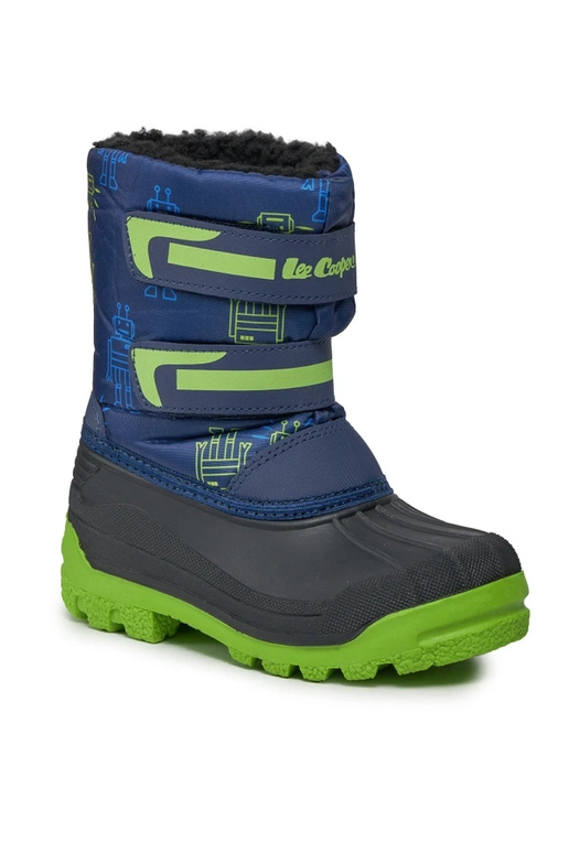 Blauwe sneeuwlaarzen Lee Cooper... Blauwe sneeuwlaarzen Lee Cooper...