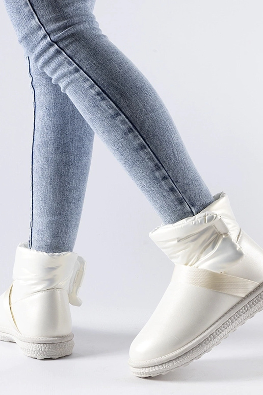 Bottes de neige courtes brillantes...