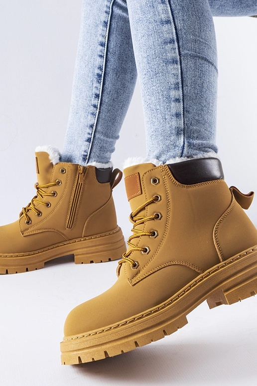 Bottines isolées brunes Stevens