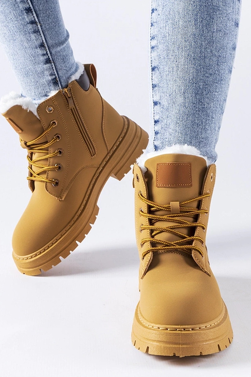 Bottines isolées brunes Stevens