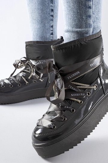 Bottines de neige laquées... 2