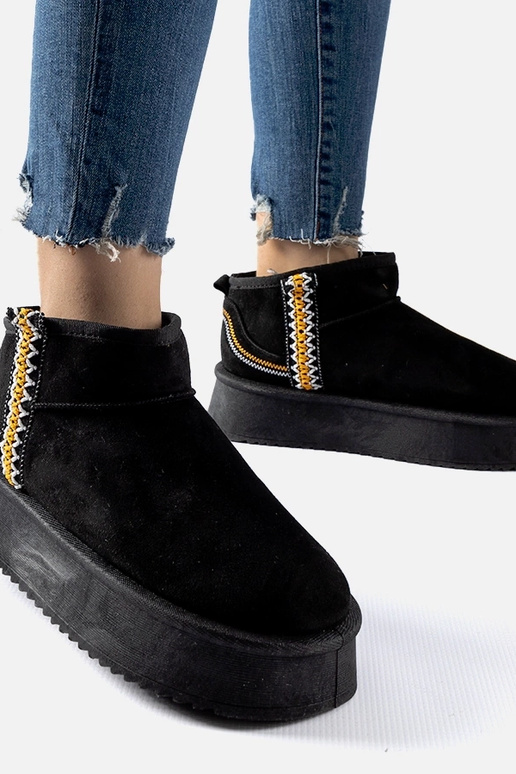 Bottes de neige à plateforme Scavi...