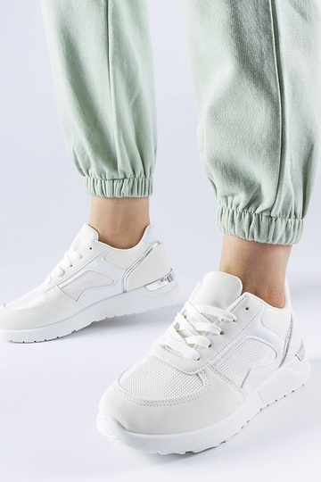 Damen Sportschuhe weiße Sneakers Gallo 2