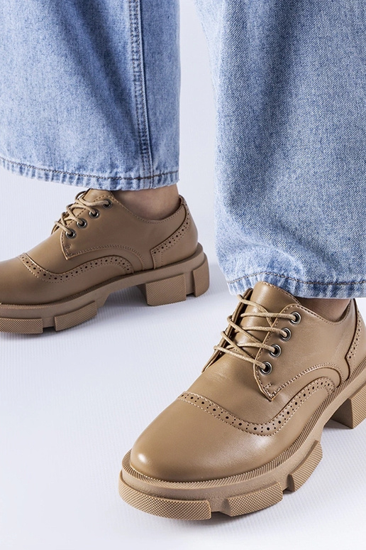 Braune Piazzetta-Schnürschuhe Braune Piazzetta-Schnürschuhe