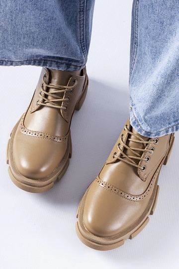 Brune Piazzetta snøresko 2