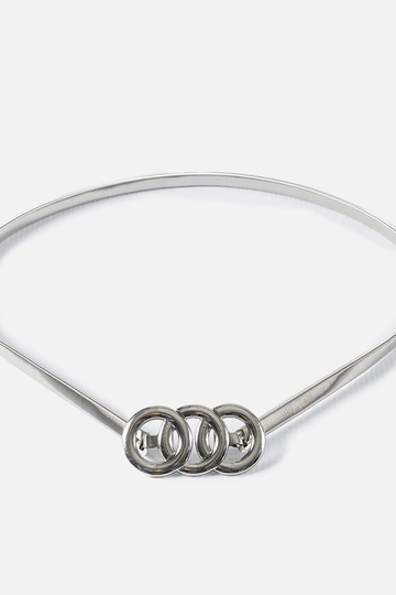 Sølv Bartolomeo elastisk bælte