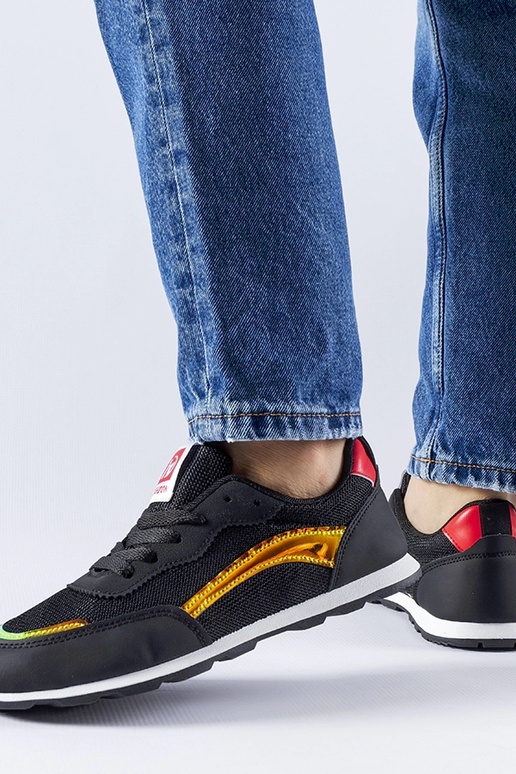 Sorte Caviour sportssneakers