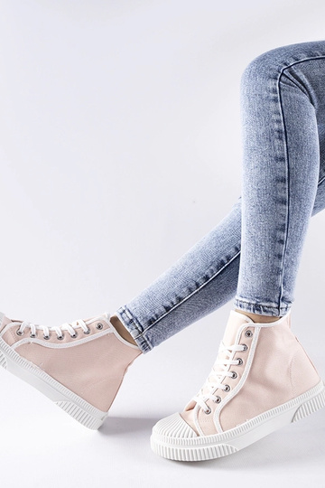 Rosa High-Top-Sneakers Pozzuolo 2