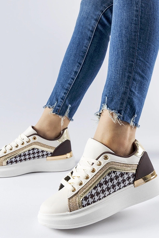 Glitzer-Sneakers Briercliff in Braun...